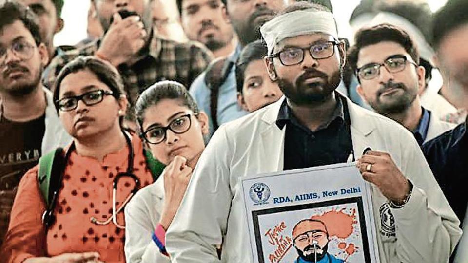 Unlike Delhi, medical services unaffected in Haryana as doctors hold token protest